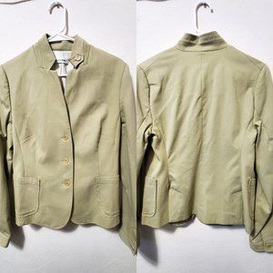 Calvin Klein Tan Career Wear Blazer